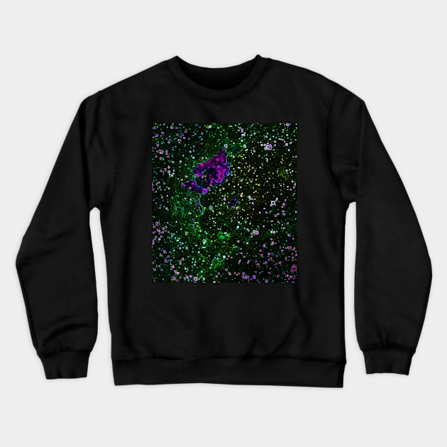 Black Panther Art - Glowing Edges 317 Crewneck Sweatshirt by The Black Panther